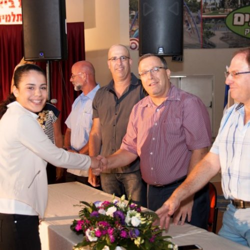 ‏טקס מצטייני ראש העיר תשע