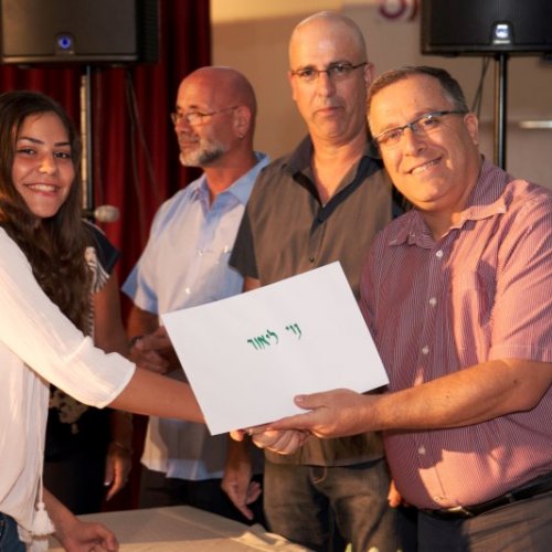 ‏טקס מצטייני ראש העיר תשע