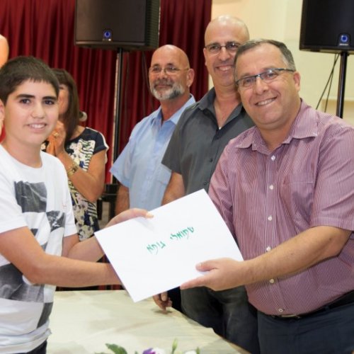 ‏טקס מצטייני ראש העיר תשע
