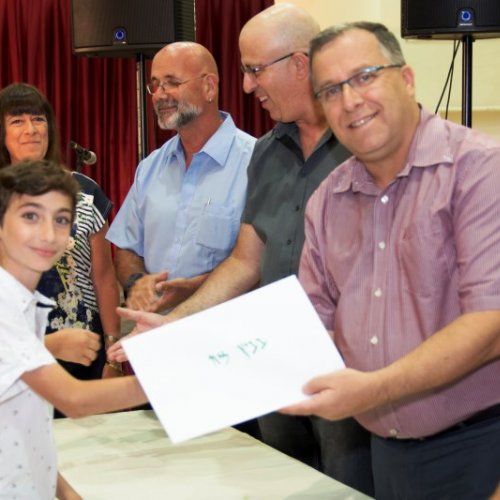 ‏טקס מצטייני ראש העיר תשע