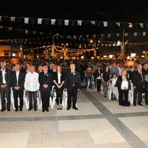 טקס יום הזיכרון לחללי מערכות ישראל תשע