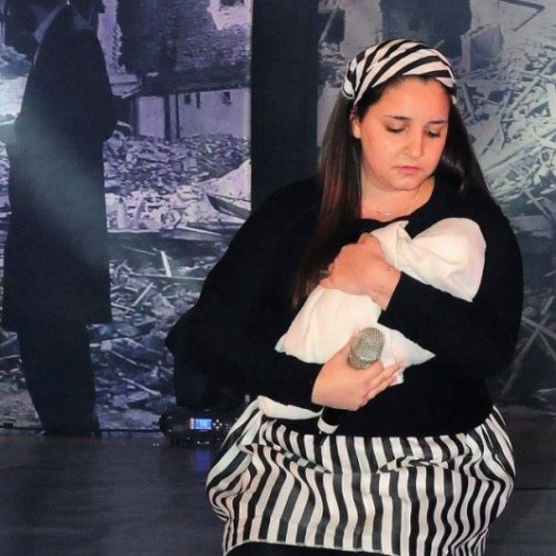 טקס יום הזיכרון לשואה ולגבורה תשע