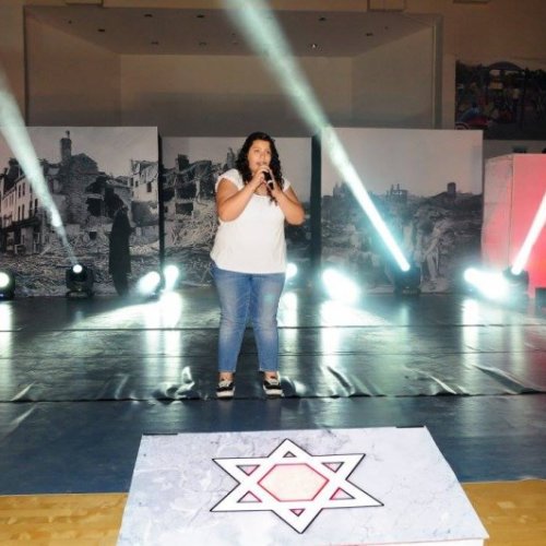 טקס יום הזיכרון לשואה ולגבורה תשע