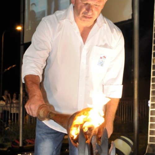 טקס יום הזיכרון לחללי מערכות ישראל תשע