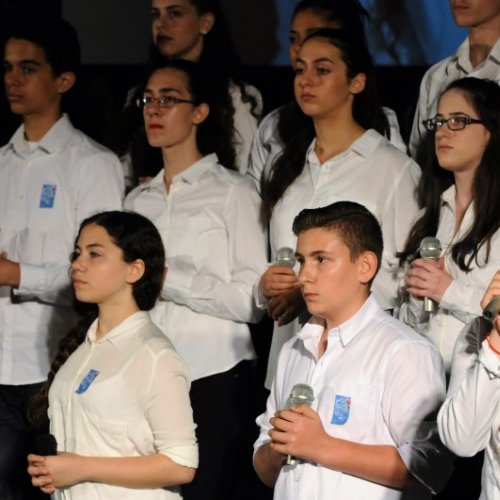 טקס יום הזיכרון לחללי מערכות ישראל תשע