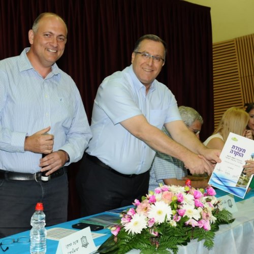 טקס מצטייני ראש העיר תשע