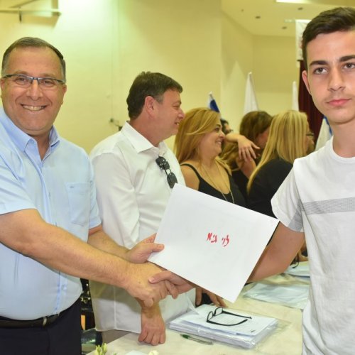 ‏טקס מצטייני ראש העיר תשע