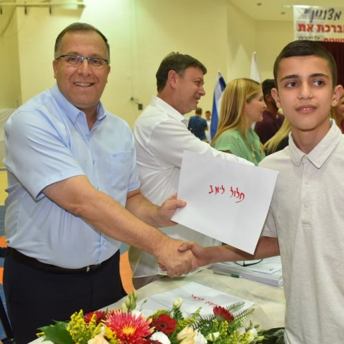 ‏טקס מצטייני ראש העיר תשע
