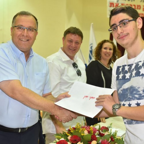‏טקס מצטייני ראש העיר תשע