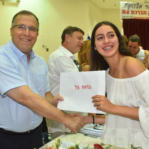 ‏טקס מצטייני ראש העיר תשע
