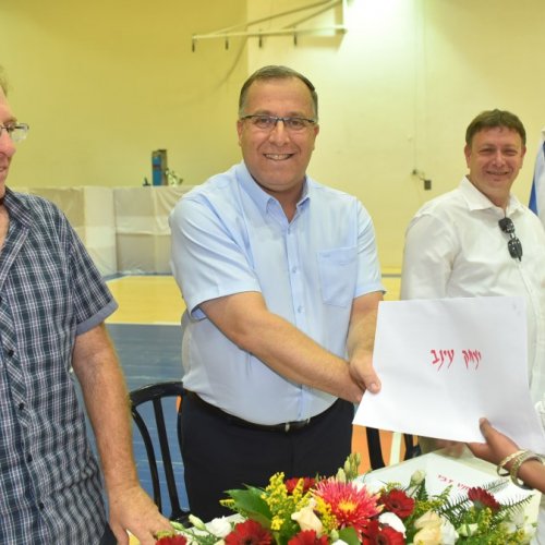 ‏טקס מצטייני ראש העיר תשע
