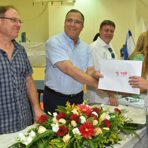 ‏טקס מצטייני ראש העיר תשע