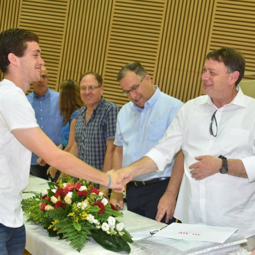 ‏טקס מצטייני ראש העיר תשע