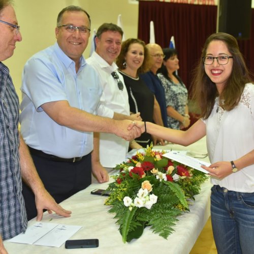 ‏טקס מצטייני ראש העיר תשע