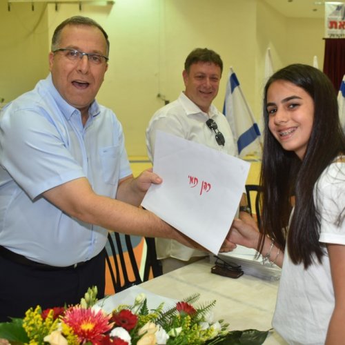 ‏טקס מצטייני ראש העיר תשע