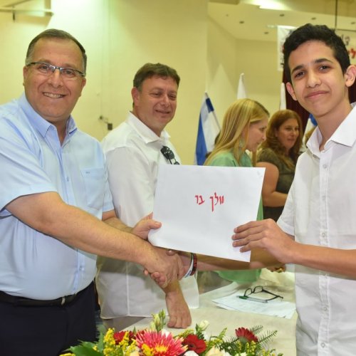 ‏טקס מצטייני ראש העיר תשע