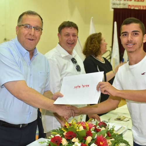 ‏טקס מצטייני ראש העיר תשע
