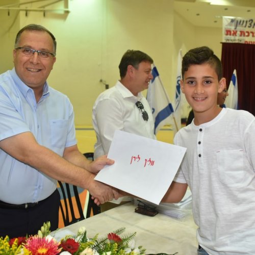 ‏טקס מצטייני ראש העיר תשע