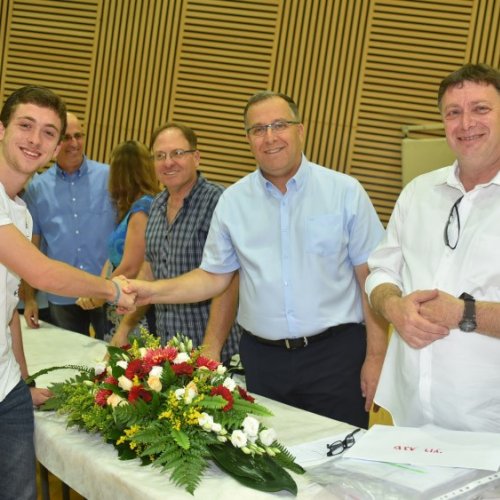 ‏טקס מצטייני ראש העיר תשע