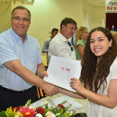 ‏טקס מצטייני ראש העיר תשע