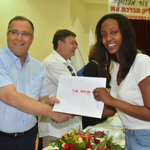 ‏טקס מצטייני ראש העיר תשע