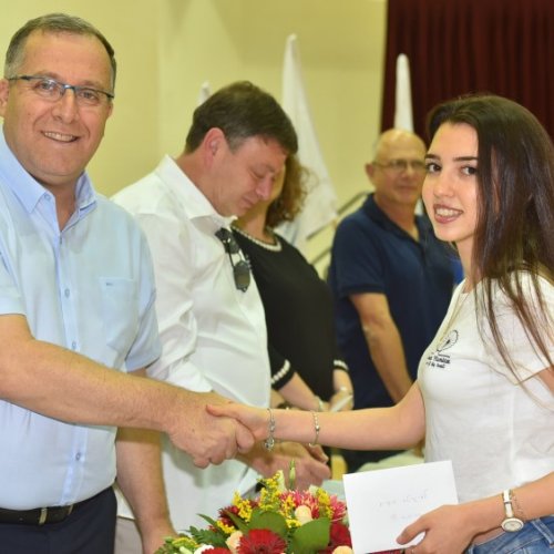 ‏טקס מצטייני ראש העיר תשע