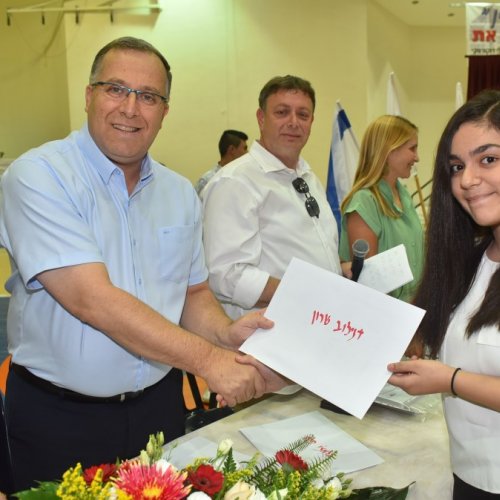 ‏טקס מצטייני ראש העיר תשע