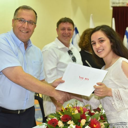‏טקס מצטייני ראש העיר תשע