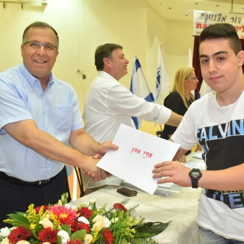 ‏טקס מצטייני ראש העיר תשע