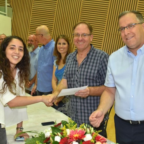 ‏טקס מצטייני ראש העיר תשע