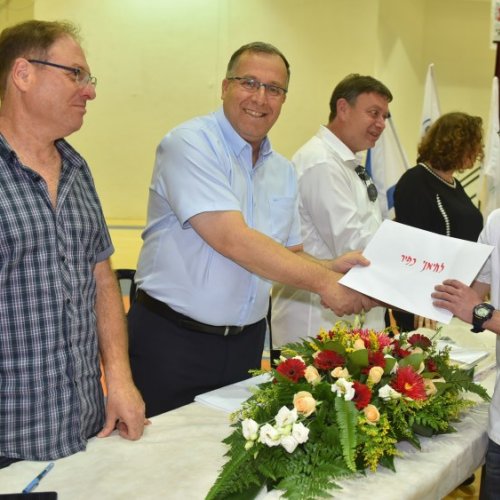 ‏טקס מצטייני ראש העיר תשע
