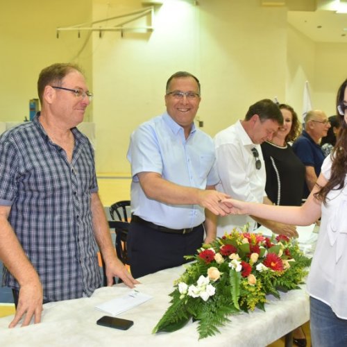 ‏טקס מצטייני ראש העיר תשע