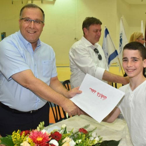 ‏טקס מצטייני ראש העיר תשע