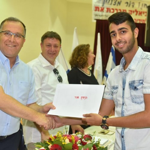 ‏טקס מצטייני ראש העיר תשע