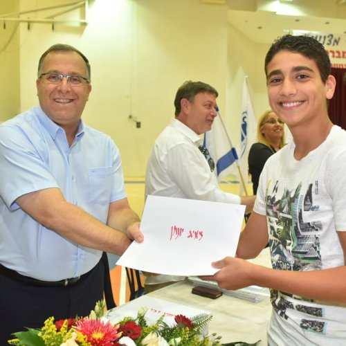 ‏טקס מצטייני ראש העיר תשע
