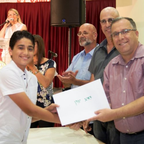 טקס מצטייני ראש העיר תשע