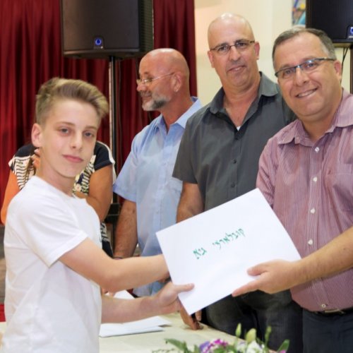 טקס מצטייני ראש העיר תשע