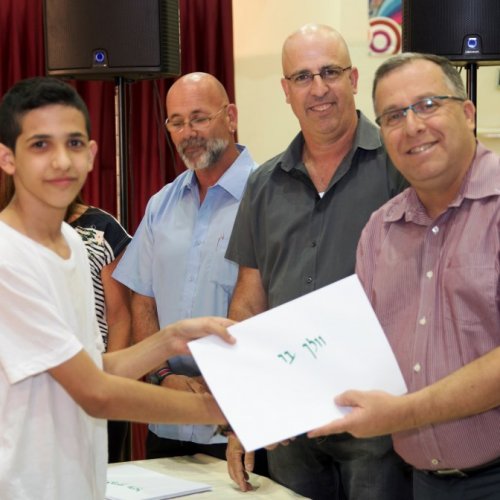 טקס מצטייני ראש העיר תשע