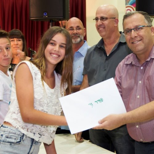 טקס מצטייני ראש העיר תשע