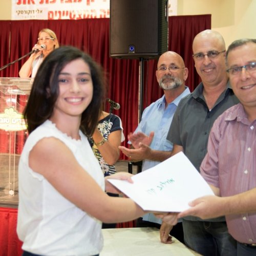 טקס מצטייני ראש העיר תשע