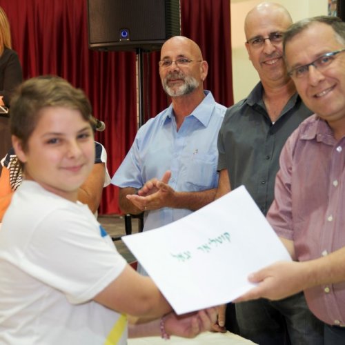 טקס מצטייני ראש העיר תשע