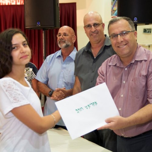 טקס מצטייני ראש העיר תשע