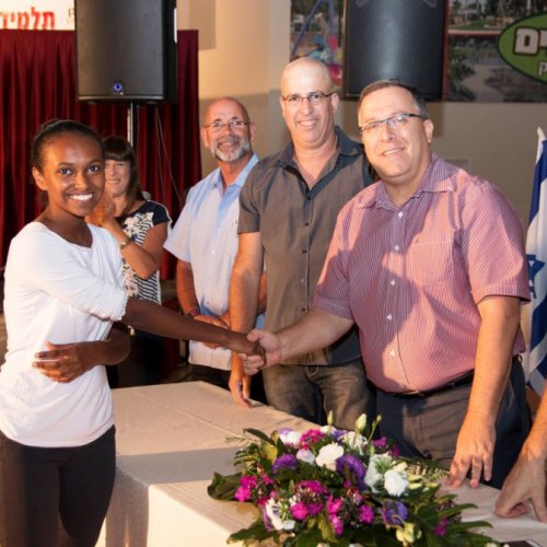 טקס מצטייני ראש העיר תשע