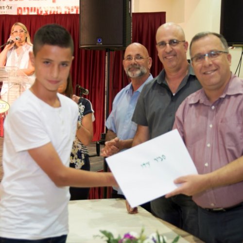 טקס מצטייני ראש העיר תשע