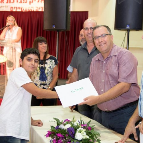 טקס מצטייני ראש העיר תשע