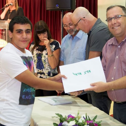 טקס מצטייני ראש העיר תשע