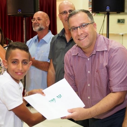 טקס מצטייני ראש העיר תשע