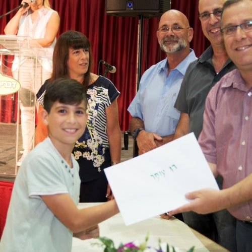 טקס מצטייני ראש העיר תשע