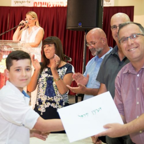 טקס מצטייני ראש העיר תשע