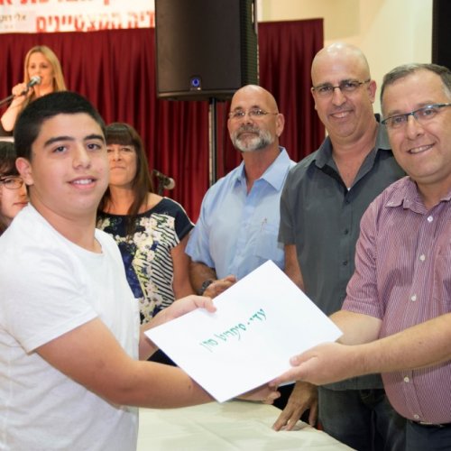 טקס מצטייני ראש העיר תשע